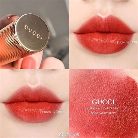 gucci 505 janet lipstick.